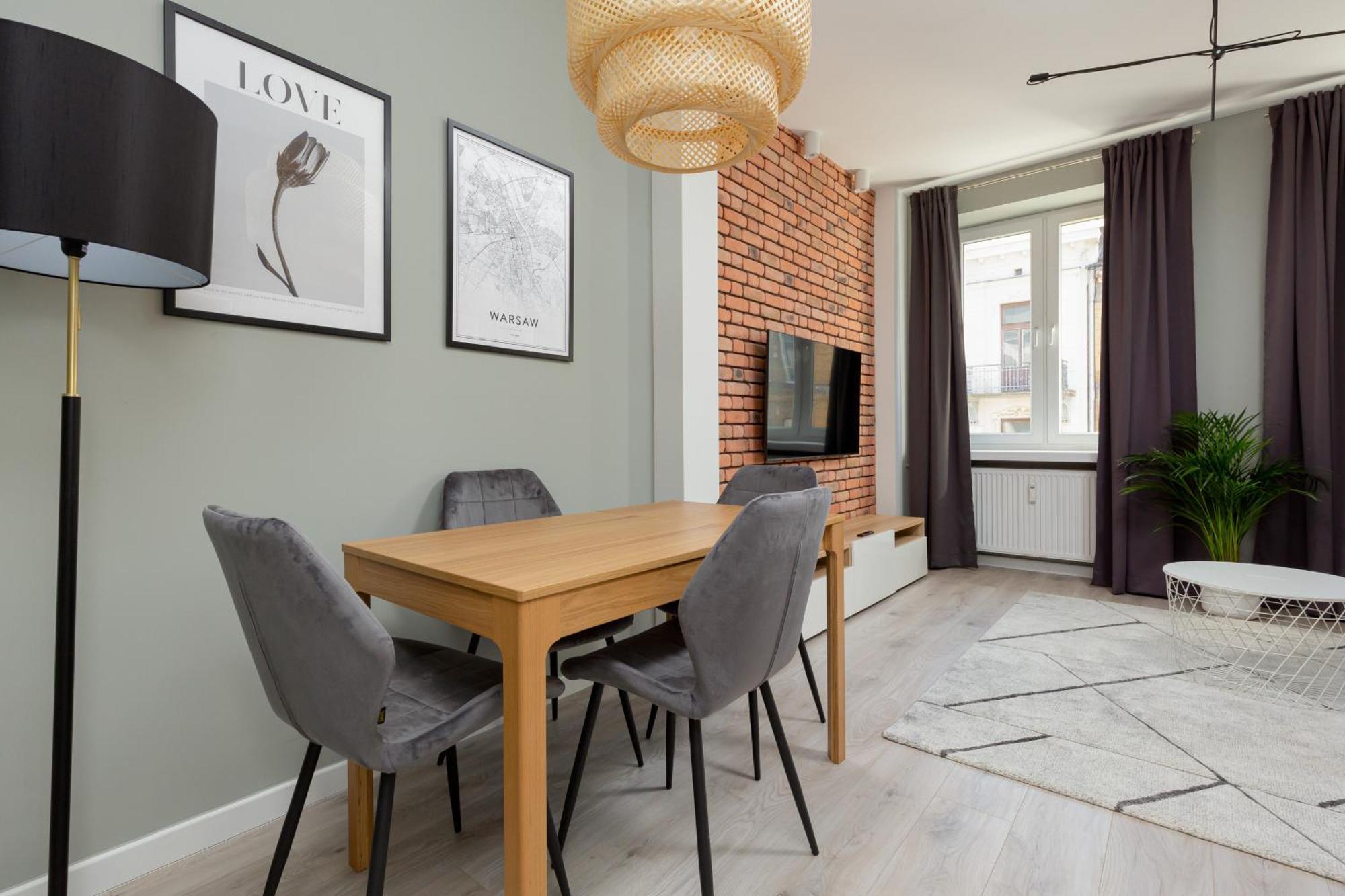 Central Apartment Emilii Plater By Noclegi Renters Warschau Buitenkant foto