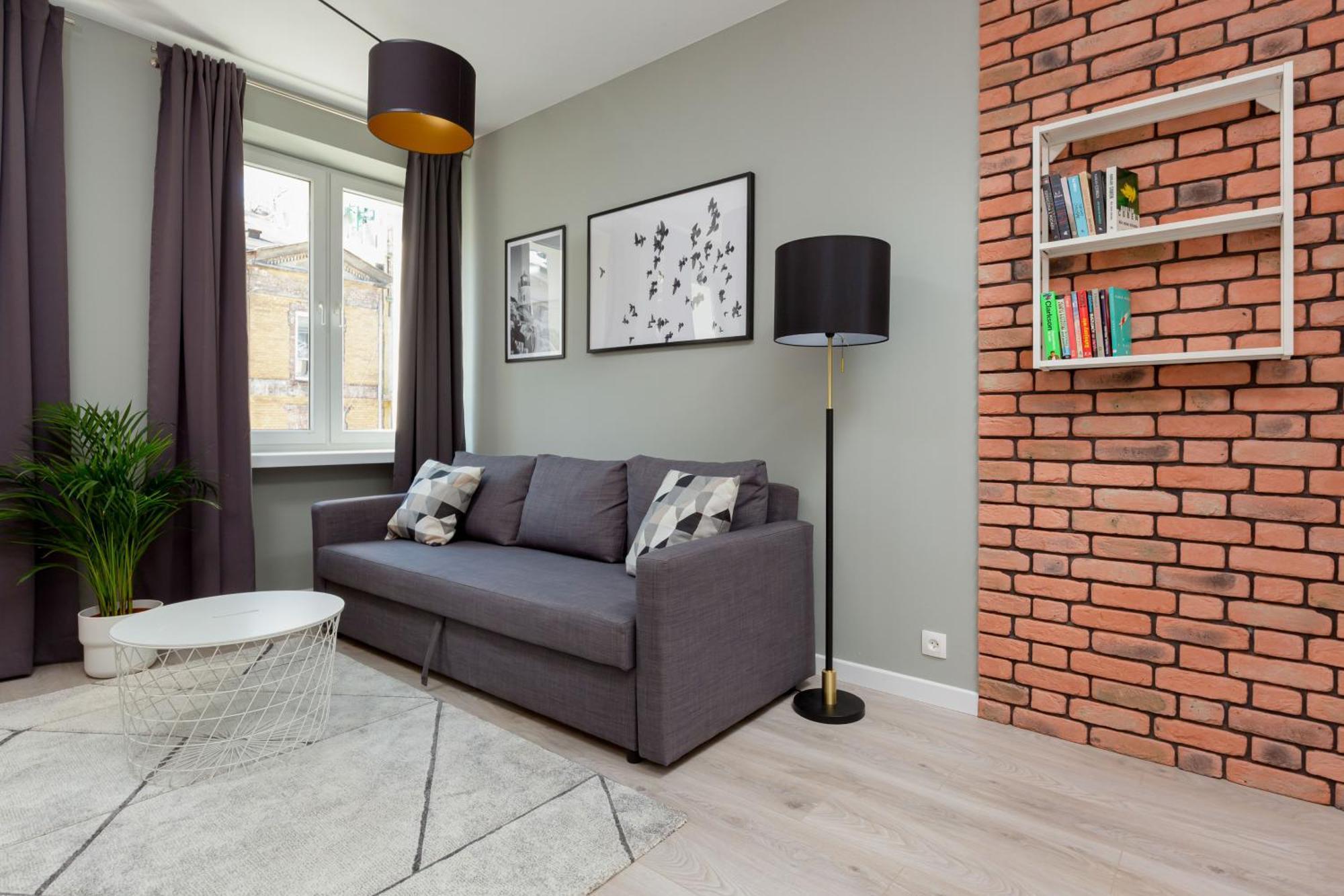 Central Apartment Emilii Plater By Noclegi Renters Warschau Buitenkant foto